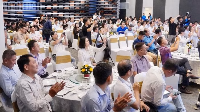 Quang cảnh lễ ra mắt Văn phòng đại diện phía nam của Hội Tin học y tế Việt Nam.
