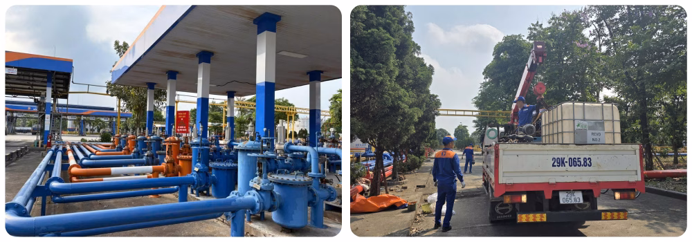 Công tác triển khai kỹ thuật chi tiết tại hệ thống kho bãi
