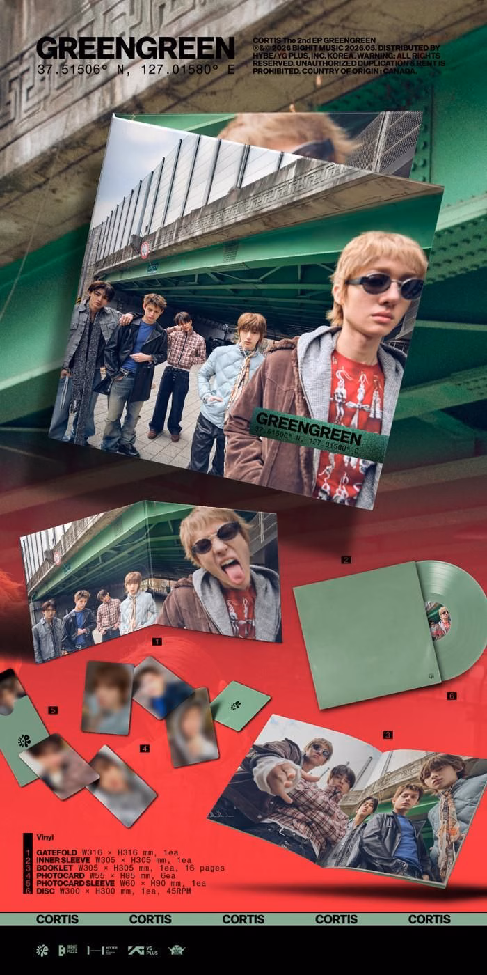 CORTIS chuẩn bị bùng nổ với mini album GREENGREEN